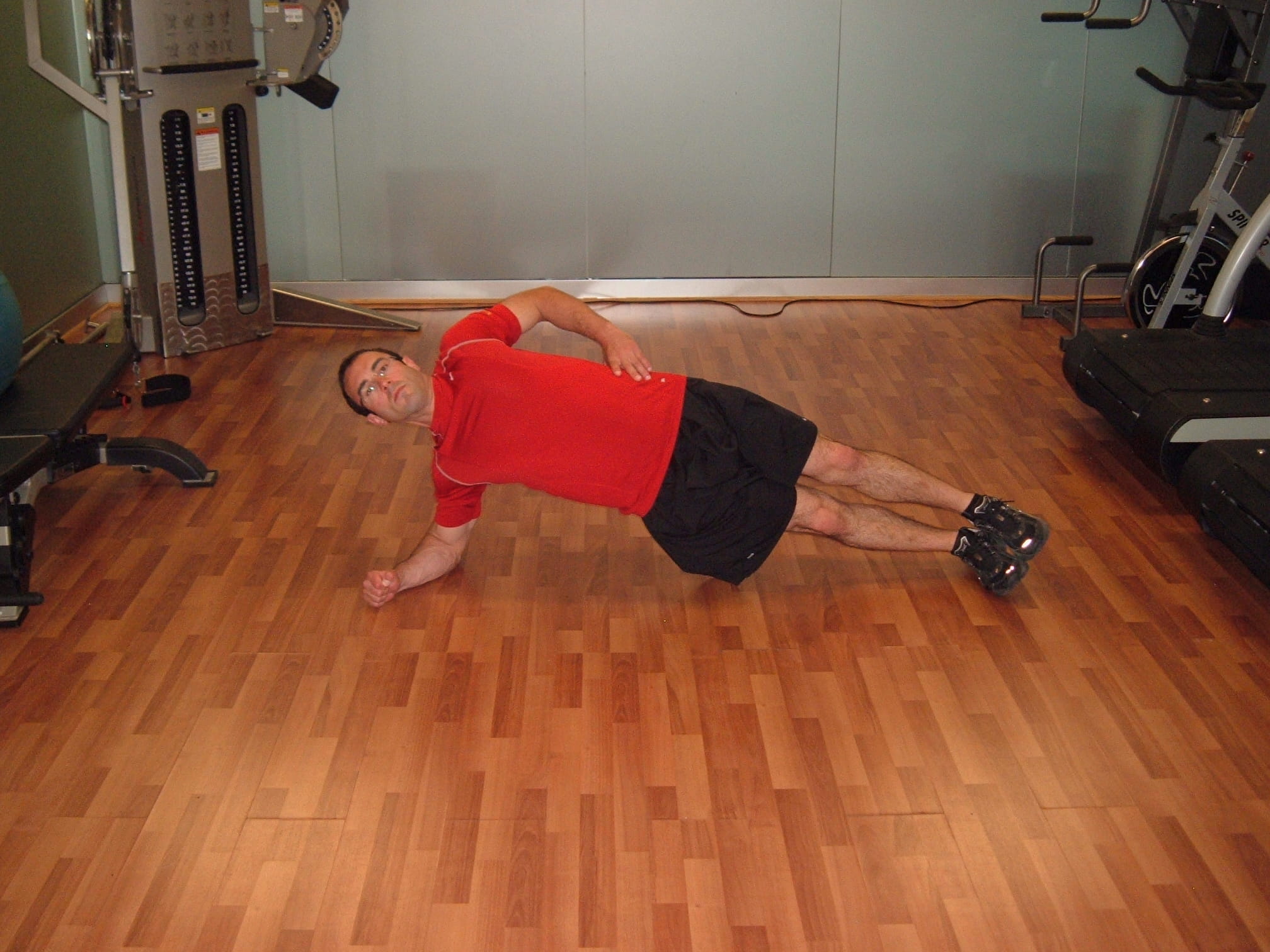 side planks oblique exercise